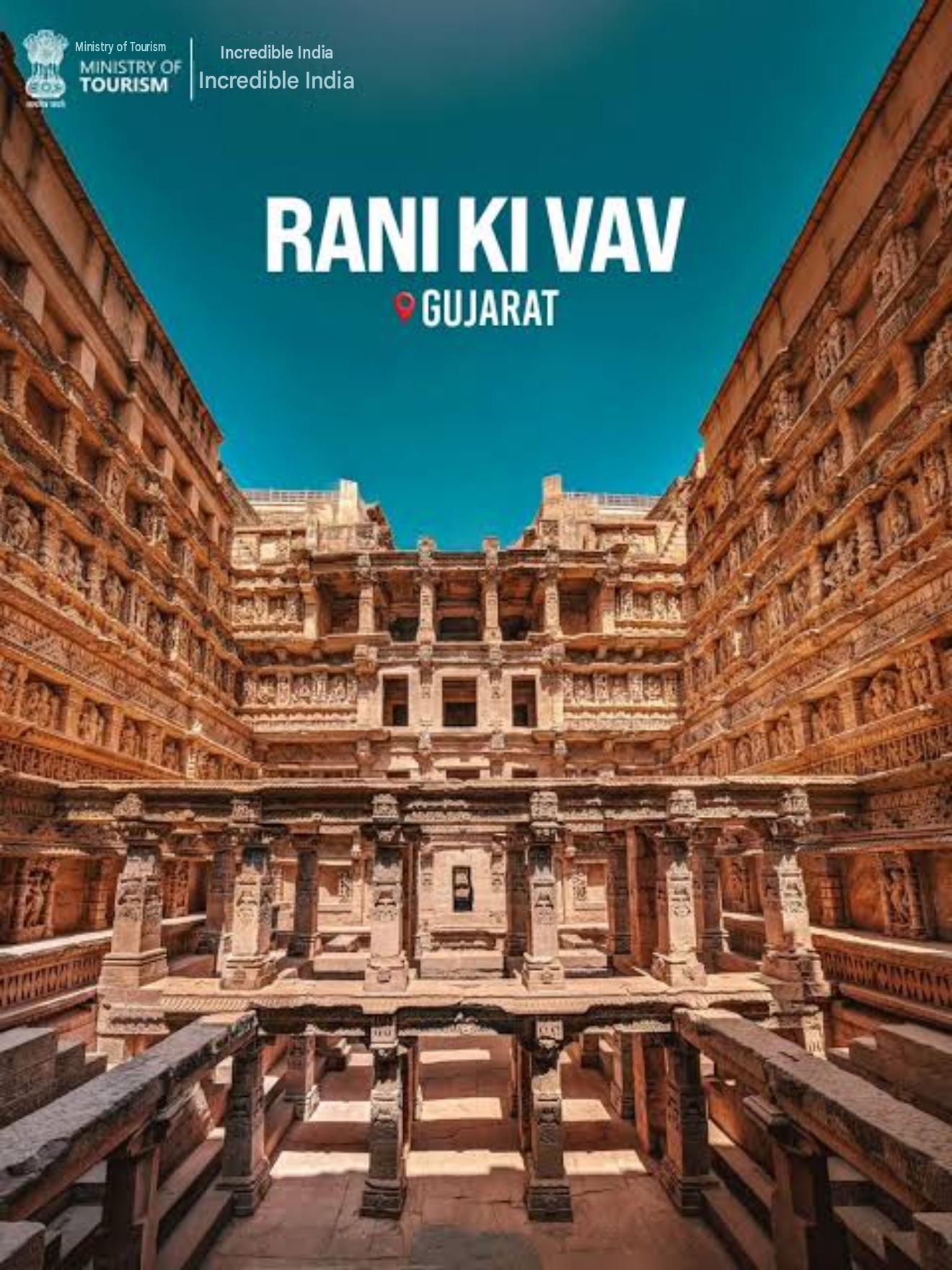 Rani ki Vav, the UNESCO World Heritage stepwell in Patan